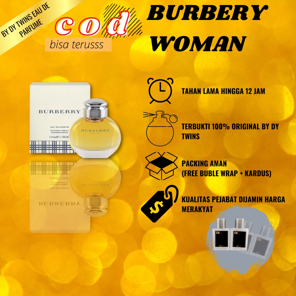 BURBERRY WOMAN- PARFUME BY DY TWINS - PARFUME PRIA/WANITA ORIGINAL