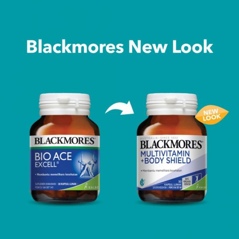 Blackmores Multivitamin + Body Shield isi 30/80