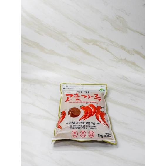 

Gochugaru Kasar Korea Hae Cham Red Pepper Chilli Powder Cabe Bubuk 1Kg