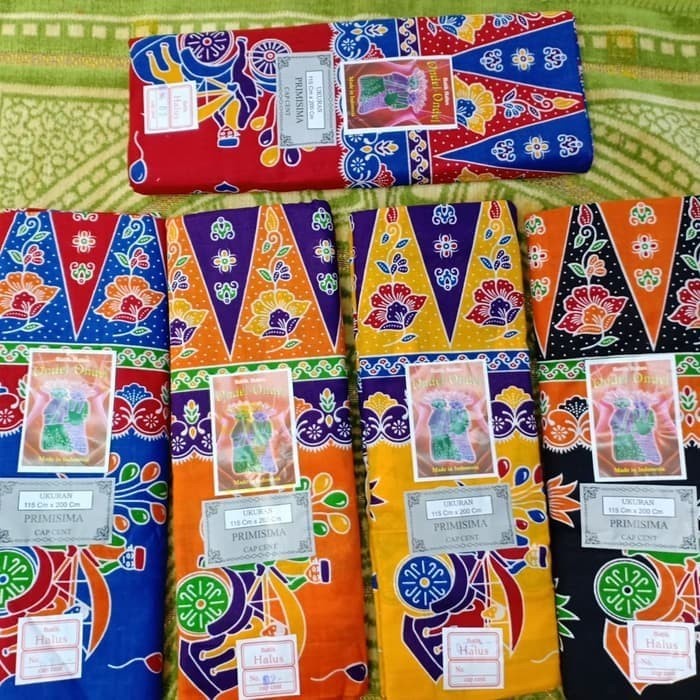 Sarung batik ondel-ondel betawi sarung betawi