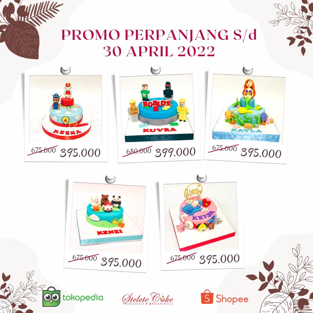 

Custom cake PROMO