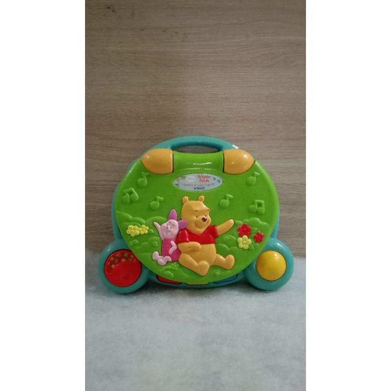 Ontdek & Leer Laptop Winnie the Pooh Vtech Preloved, Laptop Bermain dan Belajar Vtech Bekas