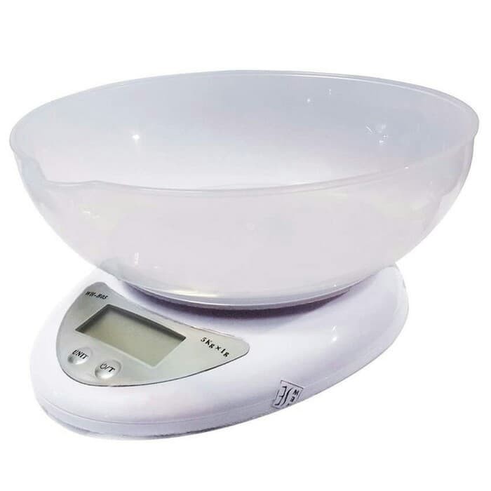 Timbangan KUE,BUMBU DAPUR Digital Mangkok moderen max 5kg / Electronic Kitchen Scale 5Kg