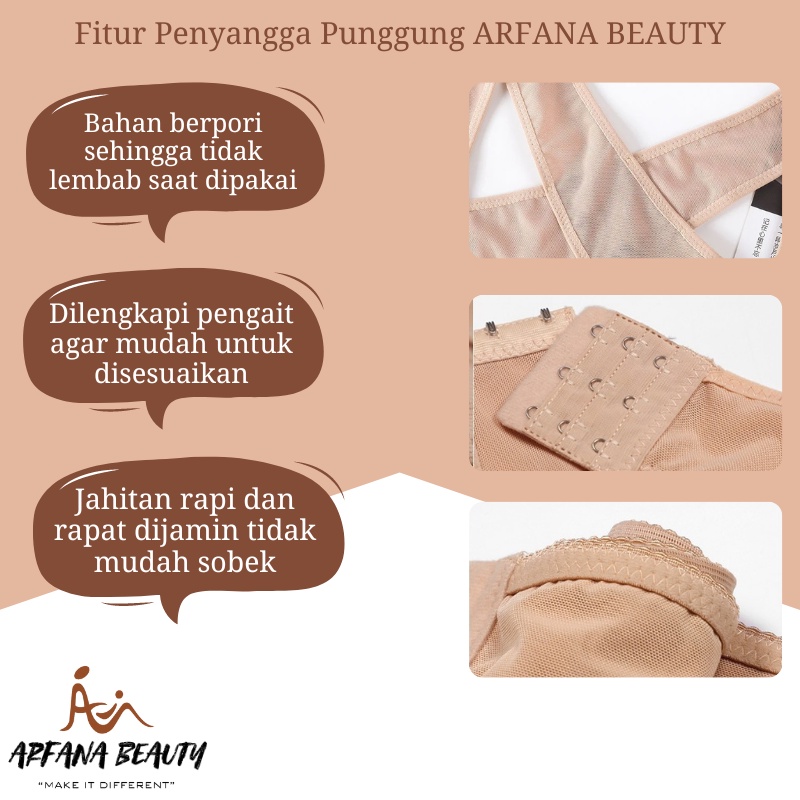 Korset Penyangga Punggung Anti Bungkuk Posture Corrector WANITA  Sabuk Punggung Leher Alat Kesehatan CHS0278