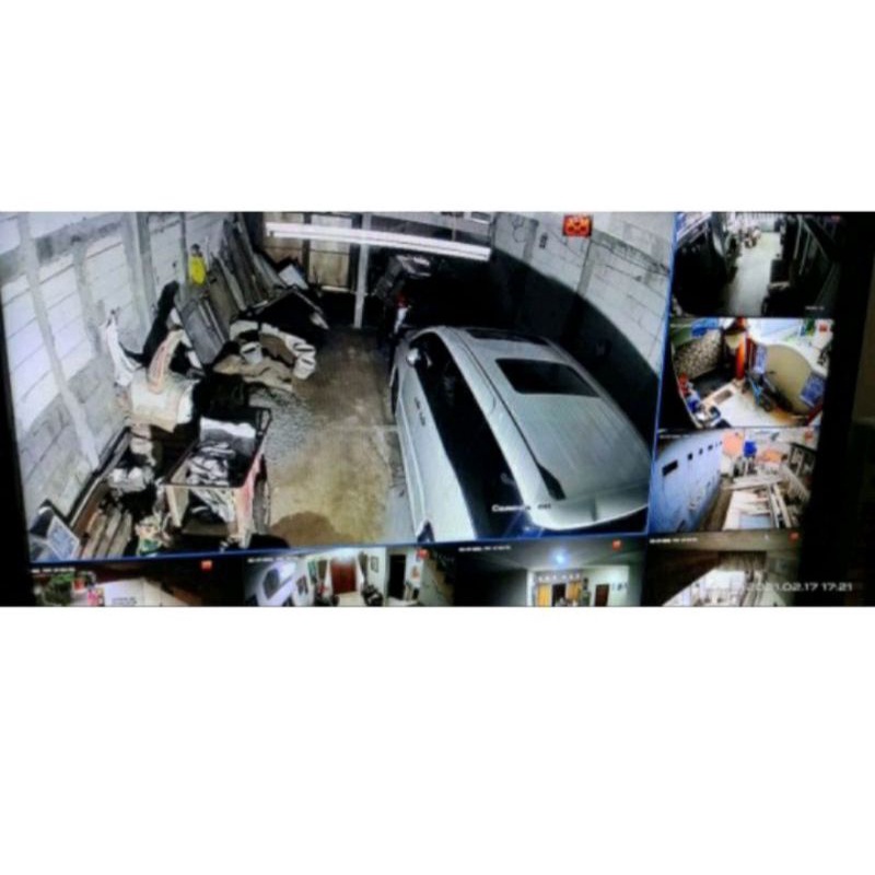 PAKET CCTV 8 CHANNEL 8 KAMERA INDOOR 2MP 1080P TURBO HD LENGKAP