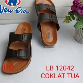 Grosir 6BWVW gos NEW ARRIVAL NEW ERA LB 12015.C & LB E 12042 Sandal Karet Wanita Slop Sandal Slop Je