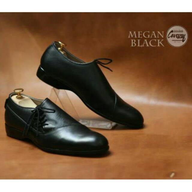sepatu cevany megan kulit cevany sepatu kerja  pria.