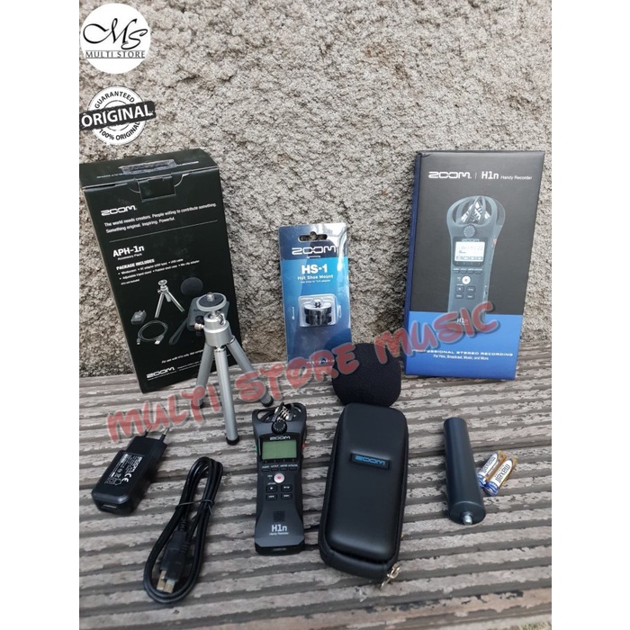 {suhadistore} ZOOM H1N / H1 N / ZOOM H1 / H 1 - HANDY RECORDER 1TAHUN Diskon