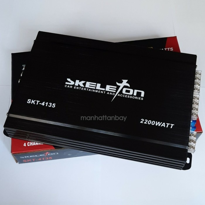 POWER AMPLIFIER MOBIL 4 CHANNEL SKELETON