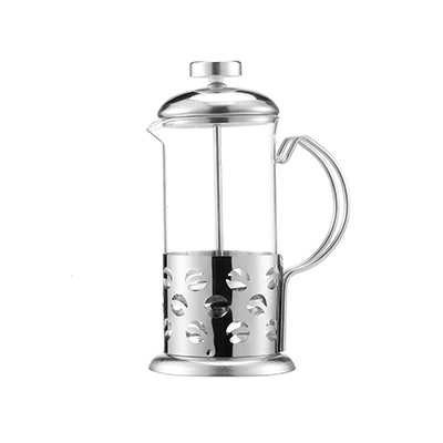 Hot Promo ! Duolvqi French Press Coffee Maker Pot Pattern 350ml - KG72I