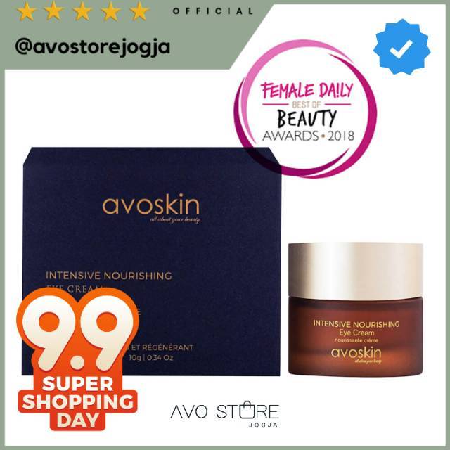 Avoskin Intensive Nourishing Eye Cream 10 g Shopee Indonesia