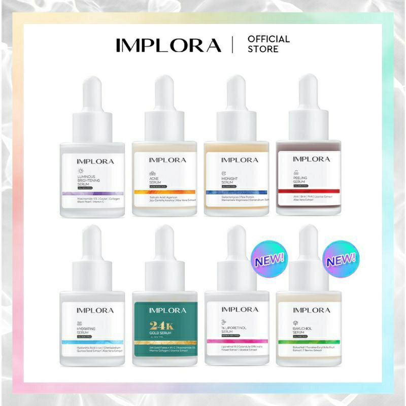 IMPLORA FACE SERUM 20ML// SERUM IMPLORA