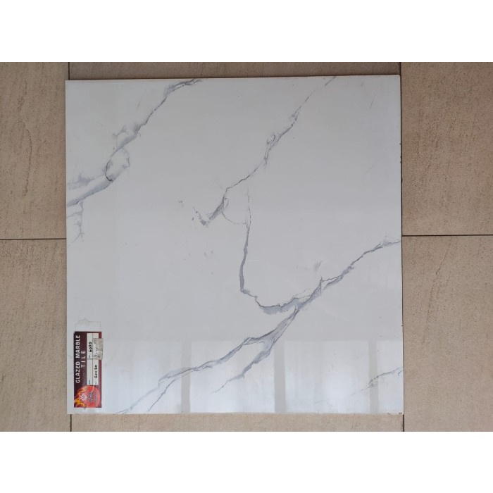 BISA COD Granit 60X60 60110 White Carrara Torch LIMITED