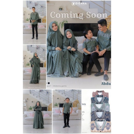 Ready ✅ King Abdul Aziz by Dienna ✔️ COD ✔️ Sarimbit keluarga || Koko Anak