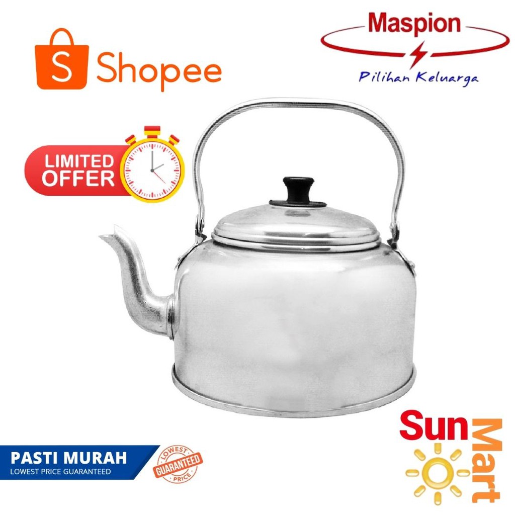 Teko Super / Super Kettle Alluminium 26 cm Maspion