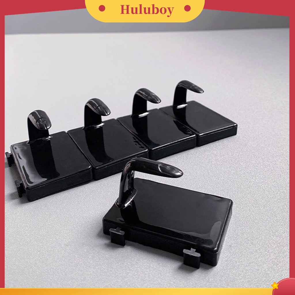 Huluboy Huluboy♡ 5pcs / Set Stand Holder Display Kuku Palsu Untuk Latihan Manicure