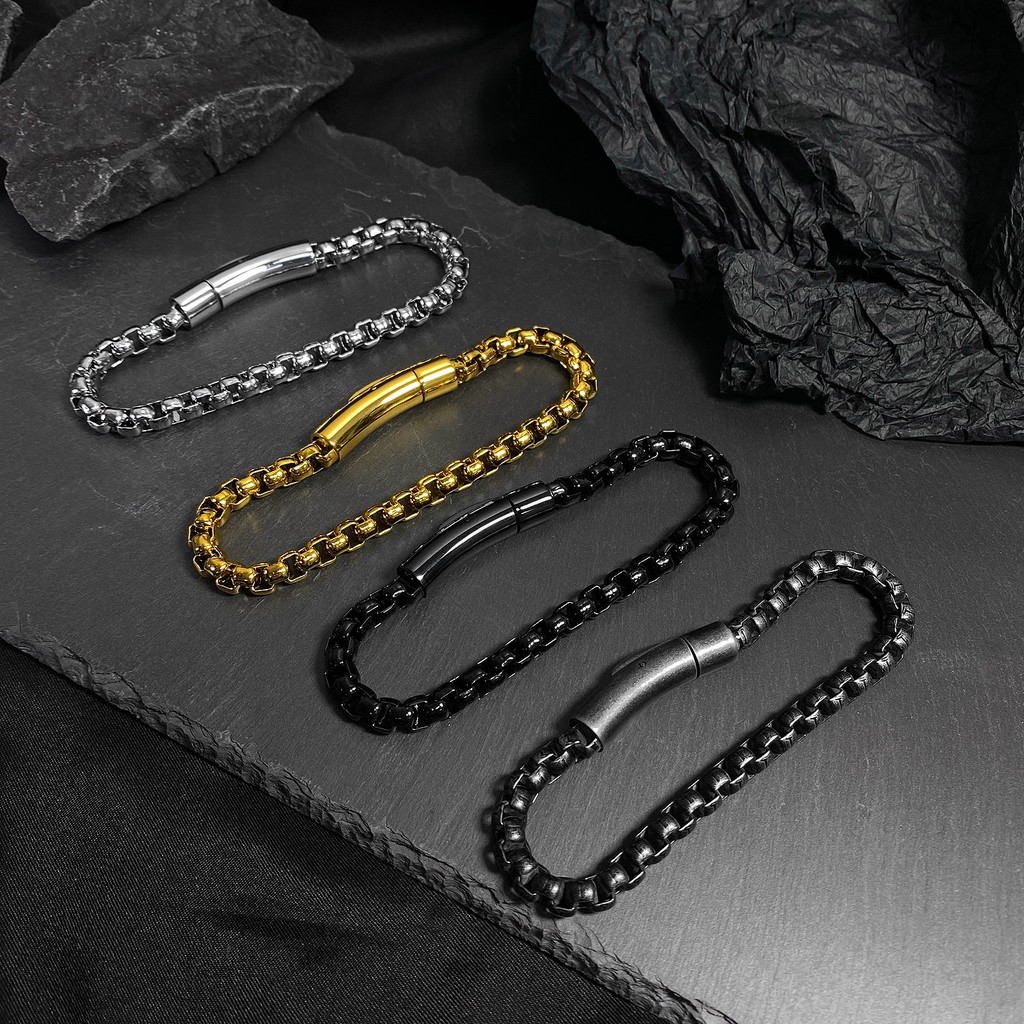 LUCAN - Gelang Lucan Berlin o Gelang Premium Gelang Stainless steel Pria Gelang Keren pria Gelang Co