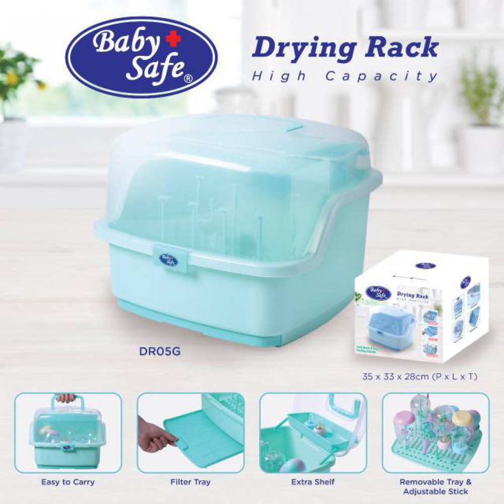 BABY SAFE DRYING RACK DR05 RAK BOTOL SUSU Makassar