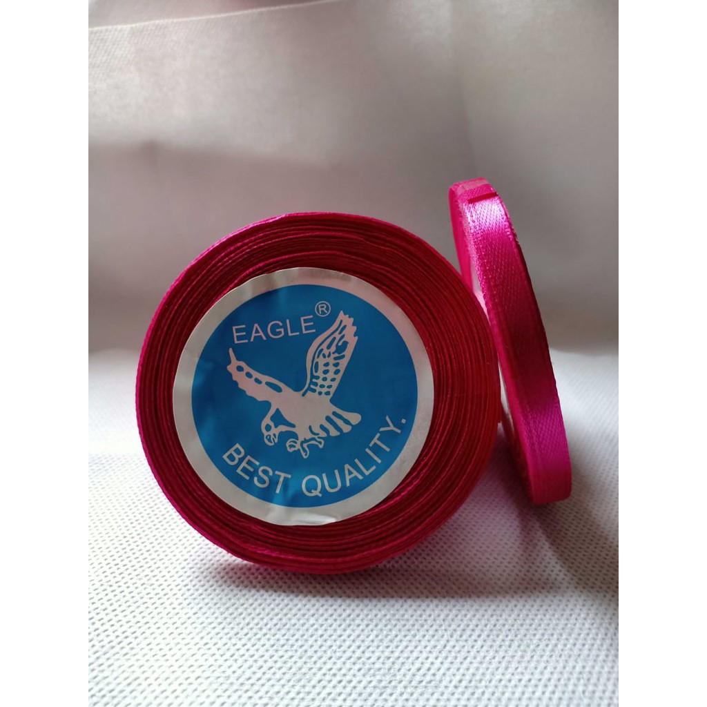 

Pita satin pink fanta 1/4 inch / 0.635 cm Per roll