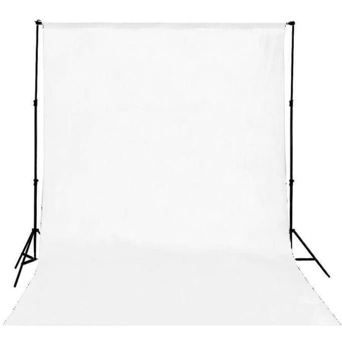 Kain backdrop untuk tiang background - Putih | Backdrop