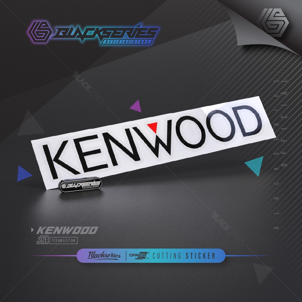 Cutting Stiker Kenwood | Stiker Kenwood | Kenwood
