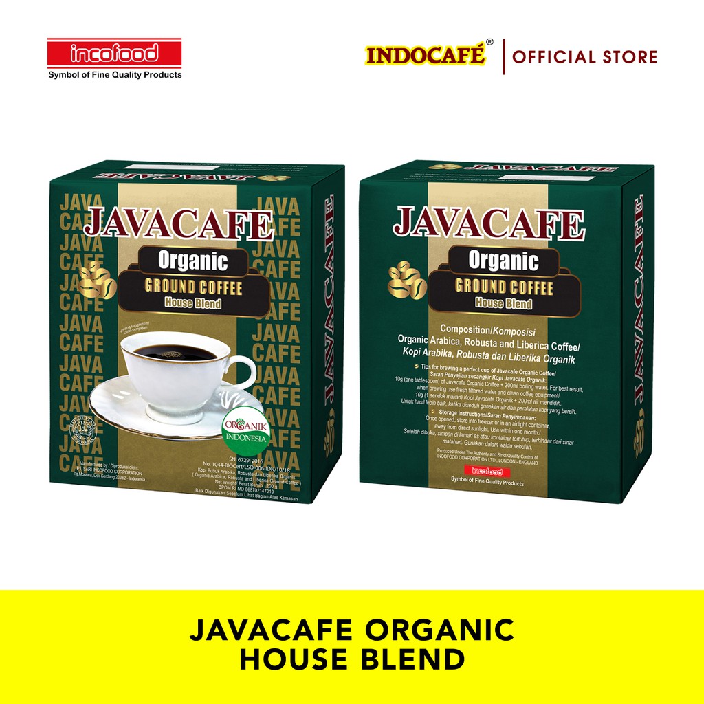 JAVACAFE Organic - House Blend (200g)