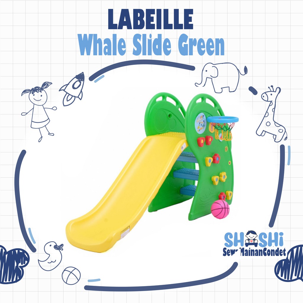 Sewa  Labeille Whale Slide Green