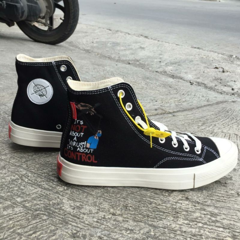 Nobrands Footwear Black white Nobrand footwear high TPS true Normal original vantella ventella