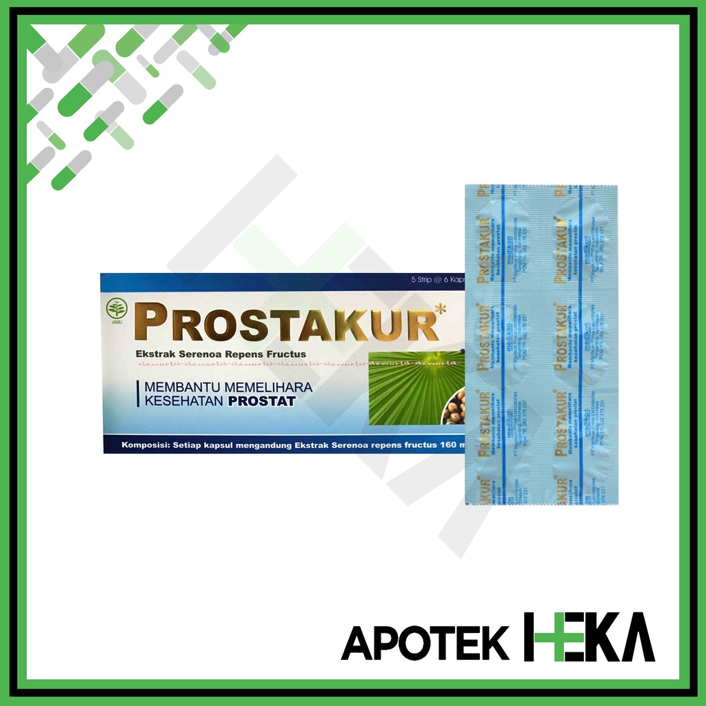 Prostakur Box isi 5x6 Tablet - Memelihara Kesehatan Prostat (SEMARANG)