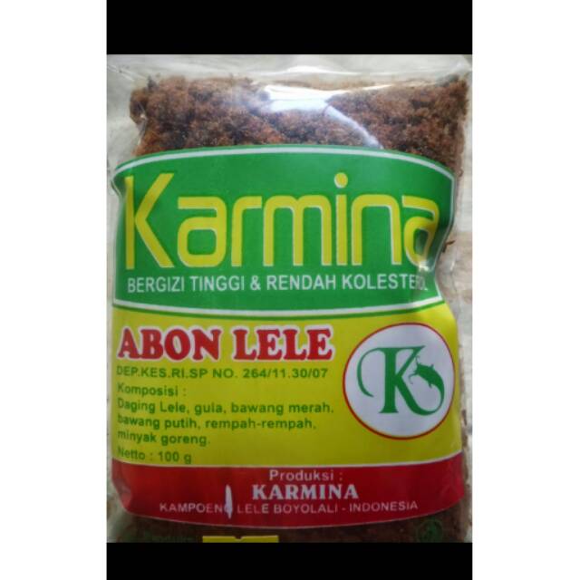 

Abon Lele Karmina Kemasan Ekonomis