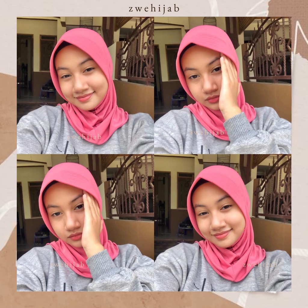 Bergo Sport Premium Hijab Olahraga Bergo Jersey-6