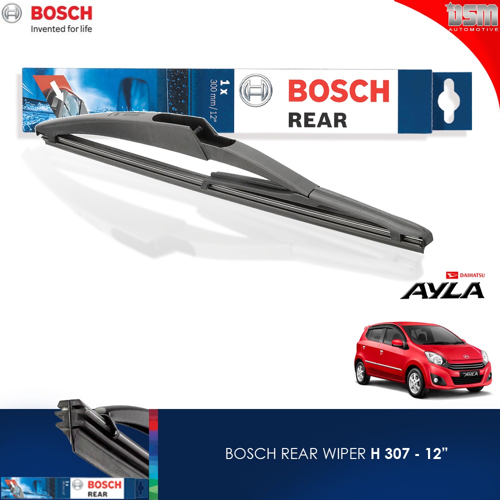 Bosch Rear Wiper / Wiper Belakang Daihatsu Ayla - 12 Inch / Bosch Original / Wiper Ayla