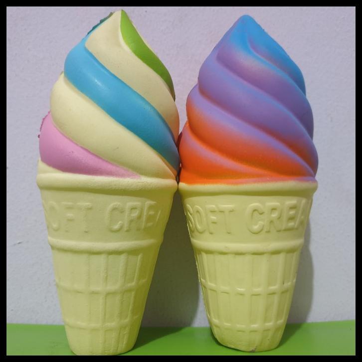 Squishy Ice Cream Unicorn Skuisi Squishi Slow & Wangi