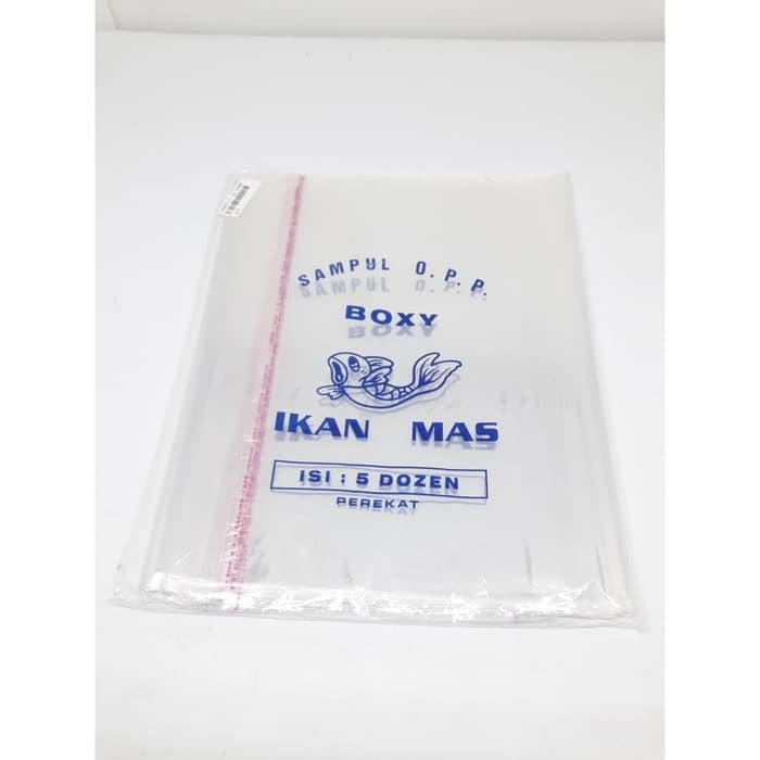 

Sampul OPP Boxy Ikan Mas - 60 lembar ( 5 lusin )