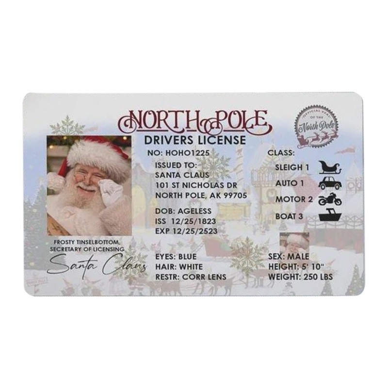 Zzz Boneka Santa Driving Sleigh Ukuran Kecil Untuk Dekorasi Pesta