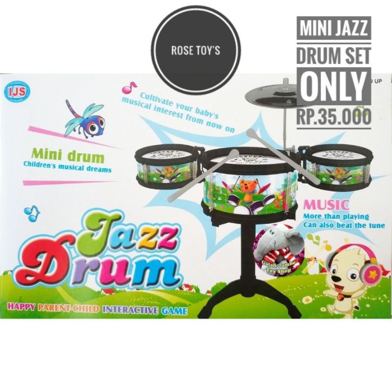 Drum Set Anak - Mini Jazz Drum