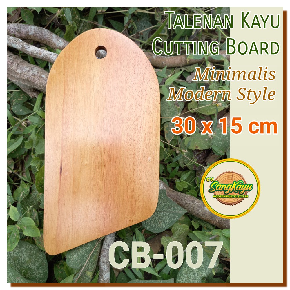 Talenan 30x15cm 007 talenan kayu modern Cutting Board Chopping board