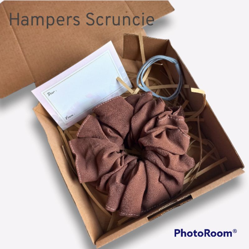 HAMPERS SCRUNCHIE/CEPOL gift box cepol scrunchie wanita