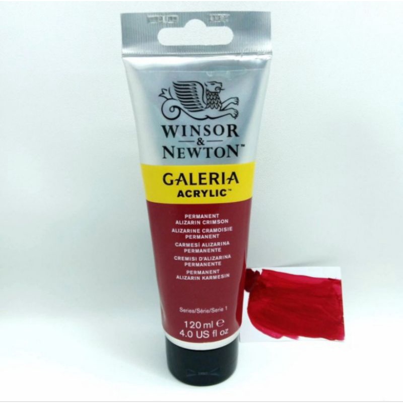 

CAT AKRILIK GALERIA ACRYLIC COLOUR 120 ML PERMANENT ALIZARIN CRIMSON WINSOR & NEWTON