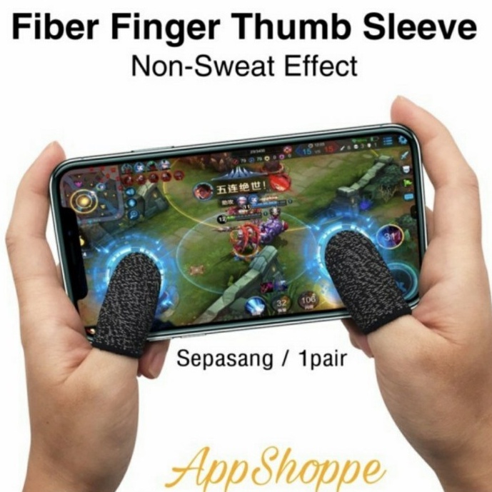 SARUNG TANGAN JEMPOL GAMING TELEFINGER ISI 2PCS - SARUNG JEMPOL GAMING - FA