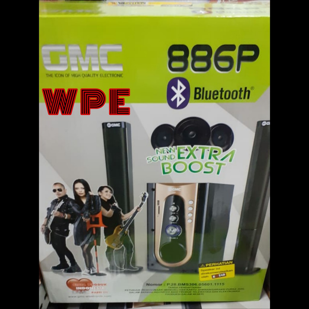 SPEAKER GMC 886P ~ BLUETOOTH
