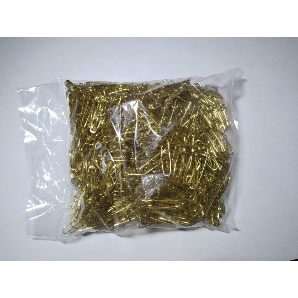 Peniti Hijab Kecil Warna Emas-Safety Pins(isi 1440 pcs)