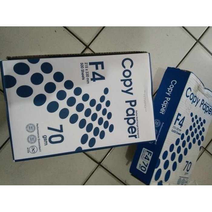 

Kertas / Kertas Hvs F4 70 Gr Copypaper