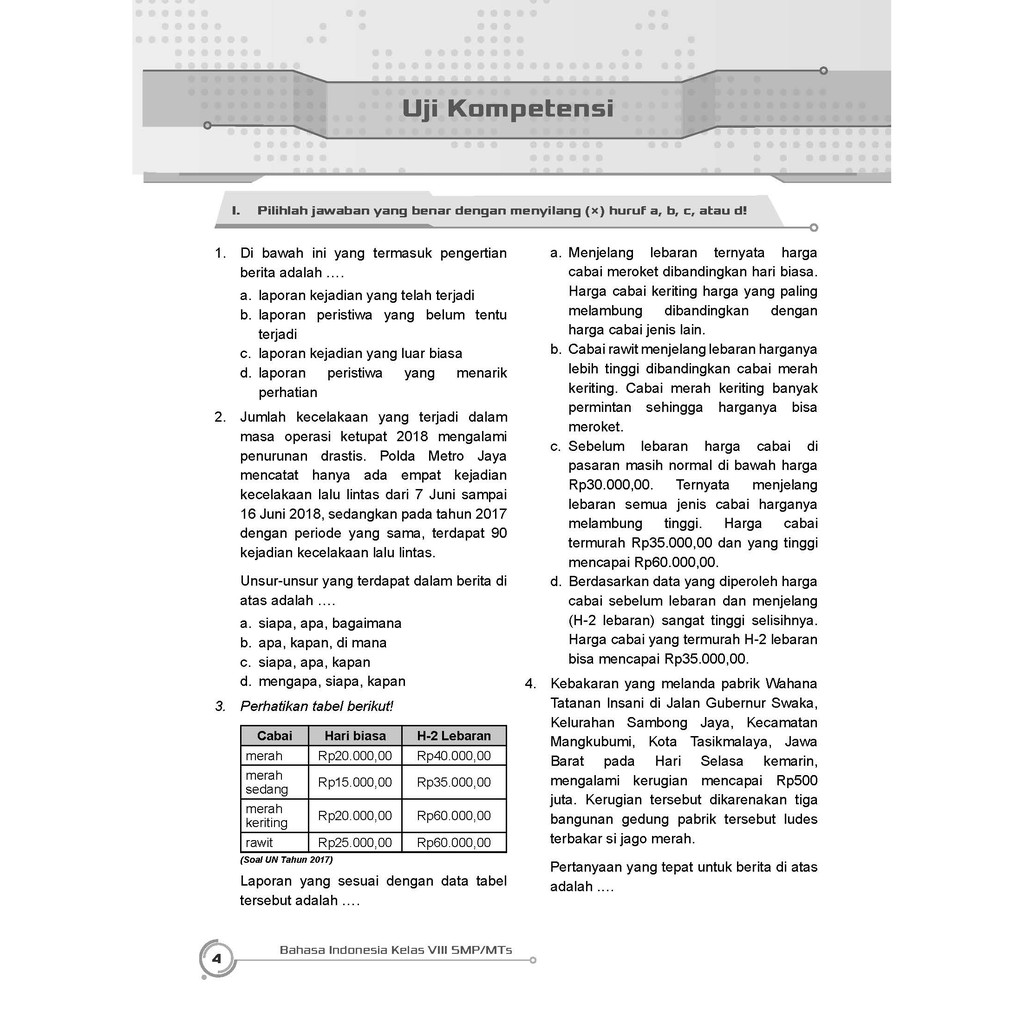 Kunci Jawaban Lks Pkn Kelas 8 Semester 2 Kurikulum 2013 Guru Galeri