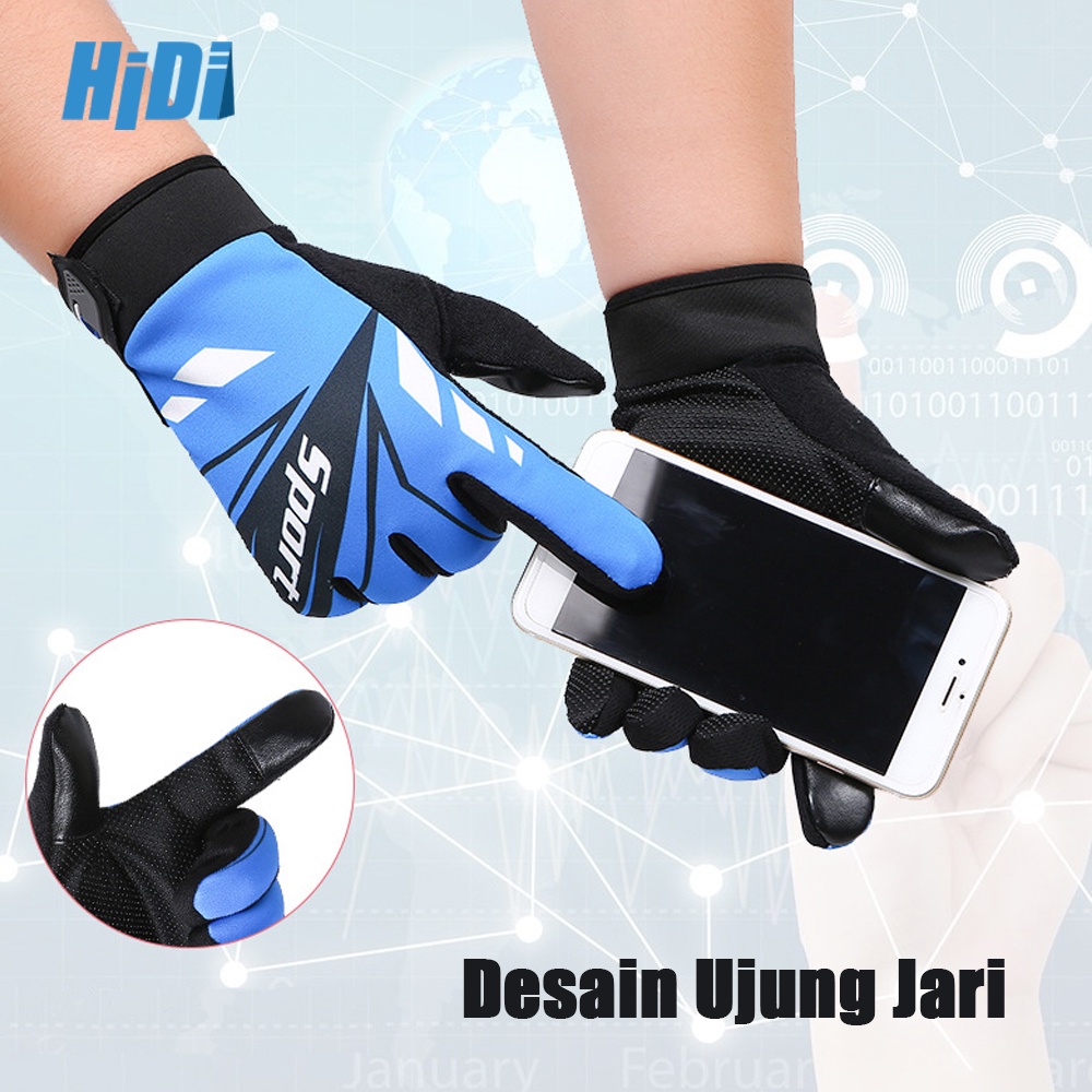 (COD) Sarung Tangan Motor Sepeda Anti Slip Touchscreen HP handphone Water droplet proof Sports Sarung Tangan Harian Pengendara Motor sarung tangan motor pria sarung tangan iglove sarung tangan kulit sarung tangan tactical