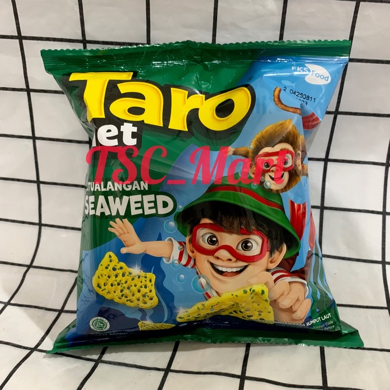 

Taro Net Seaweed 65gr / makanan ringan rasa rumput laut