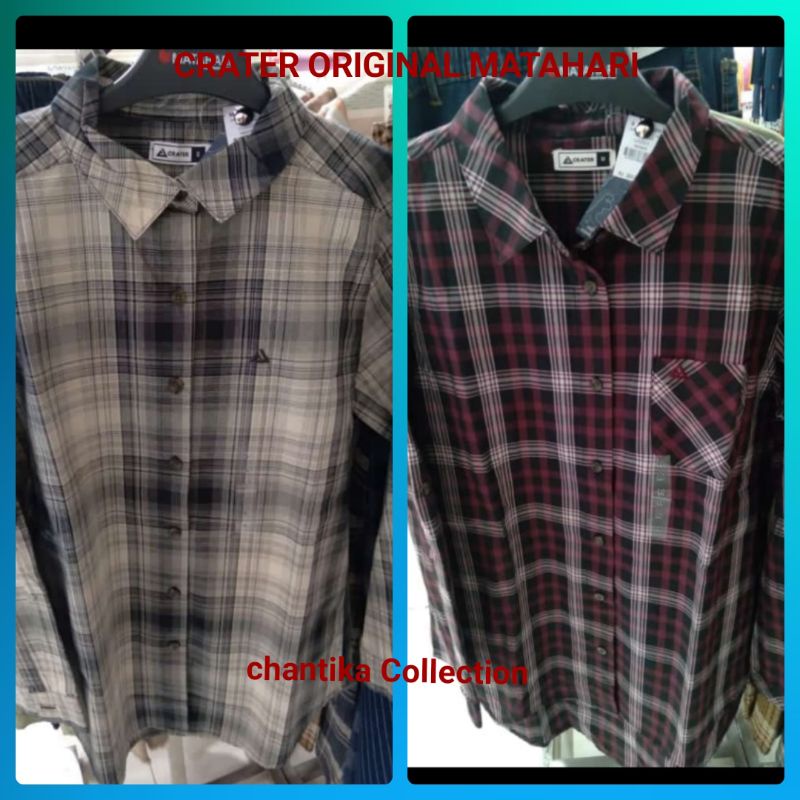 KEMEJA WANITA CRATER ORIGINAL MATAHARI