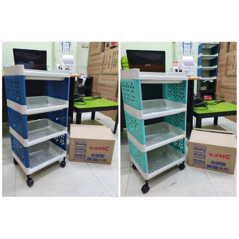 RAK SERBAGUNA ELCO SUSUN 4 DAN 5 RAK YOYO RAK APARTEMEN PLASTIK