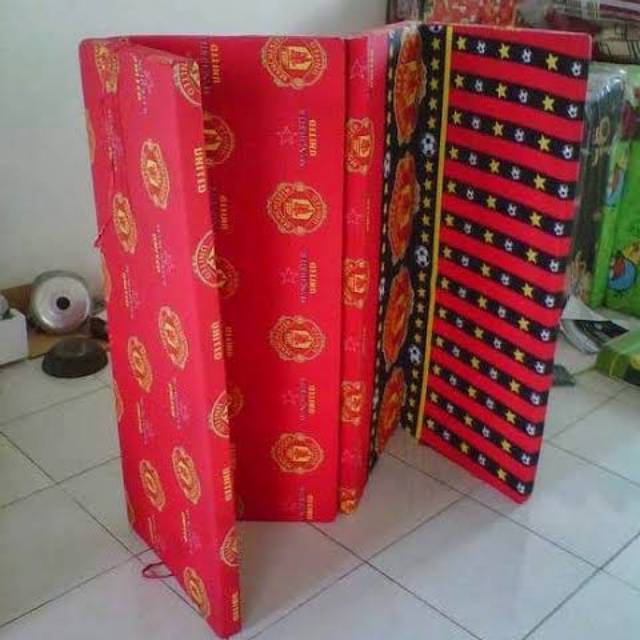 Inoac Kasur Busa Lipat Empat no 3 Size 200x145x5 cm