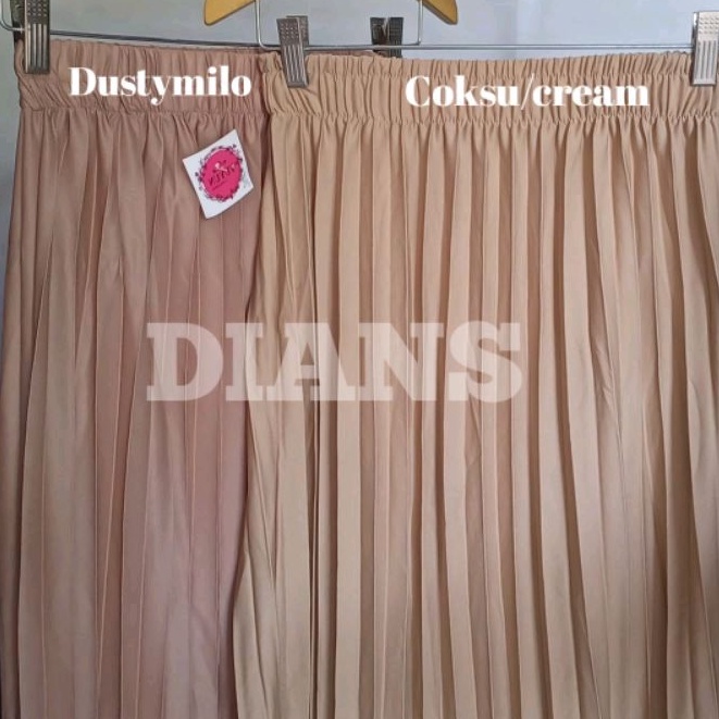 Rok Plisket Klok Termurah bisa JUMBO/ Plisket Lipatan Besar / Pleated Skirt